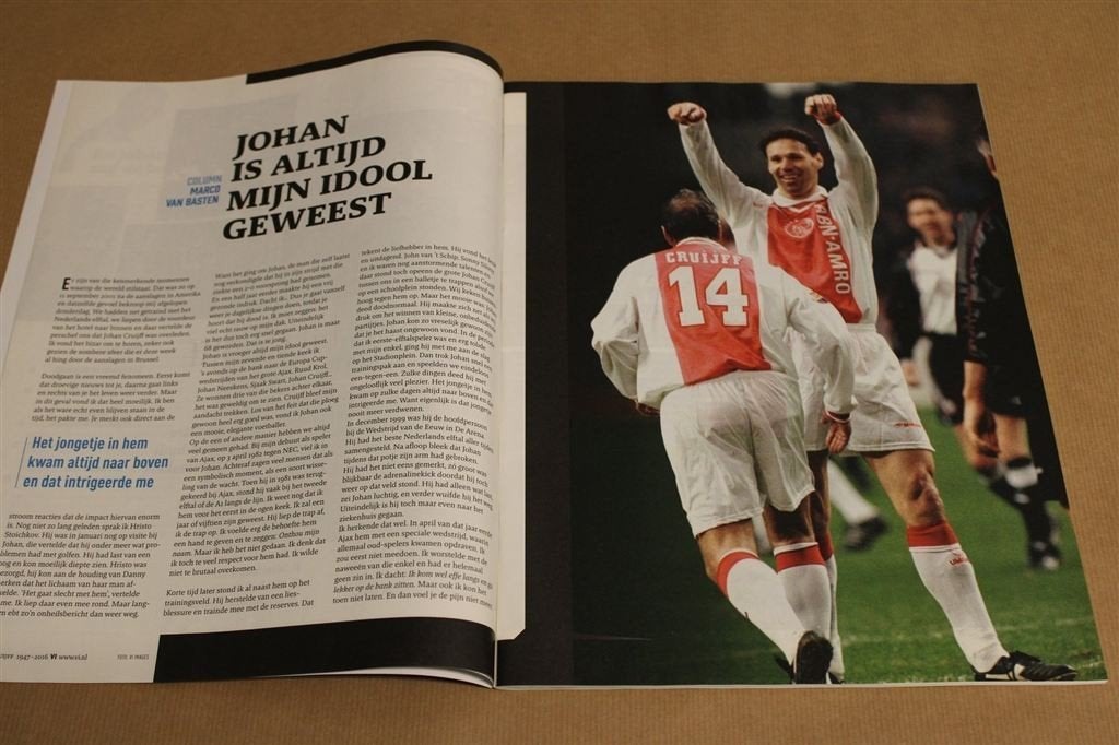 VI Ode aan Nummer 14 — Johan Cruijff Special 2016, -, -, Ophalen of Verzenden, Zo goed als nieuw