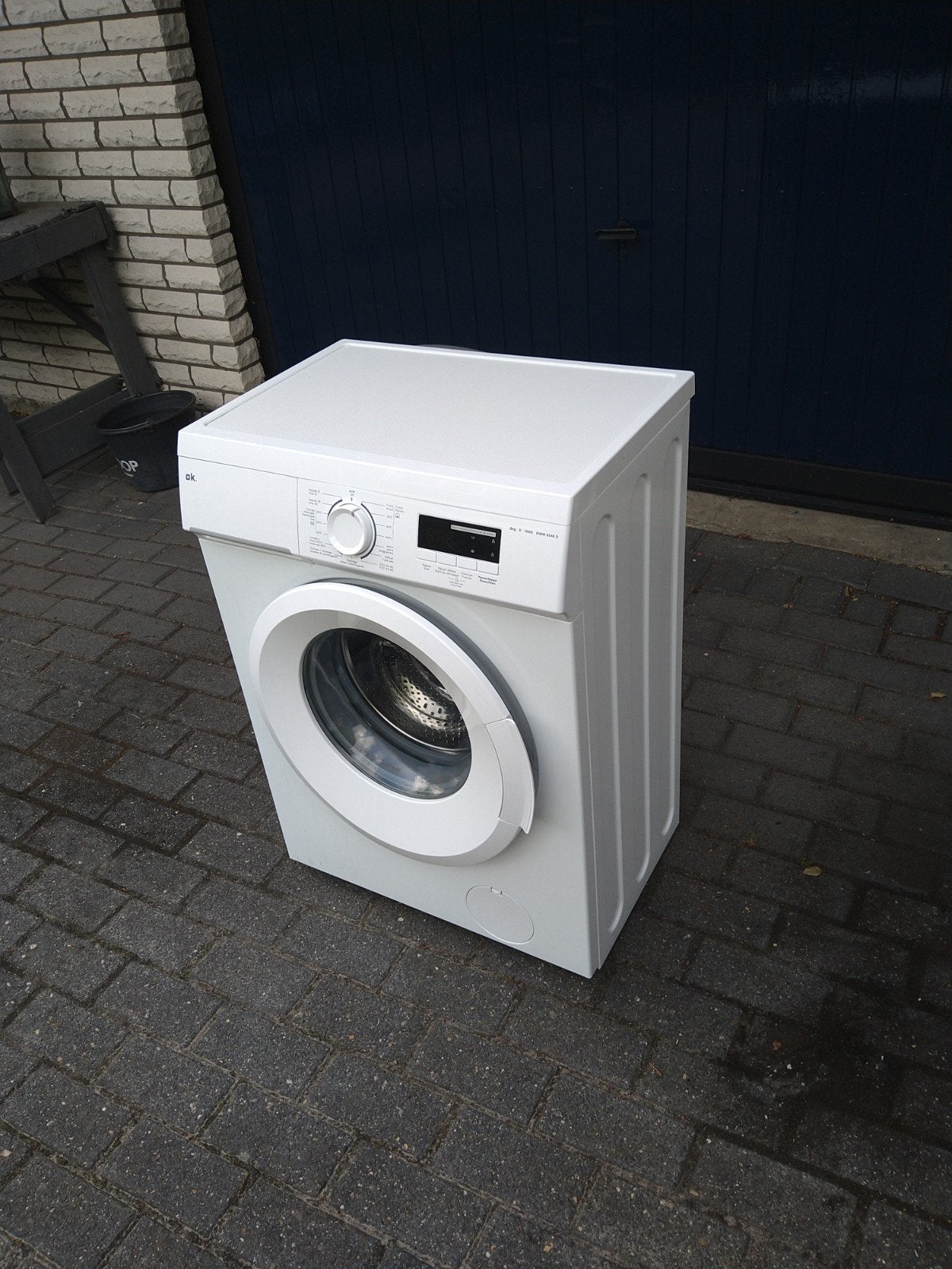 OK 6 kg 1000 OWM 6146D wasmachine Nieuwstaat, Witgoed en Apparatuur, Wasmachines, Minder dan 1200 toeren, Minder dan 85 cm, Minder dan 4 kg