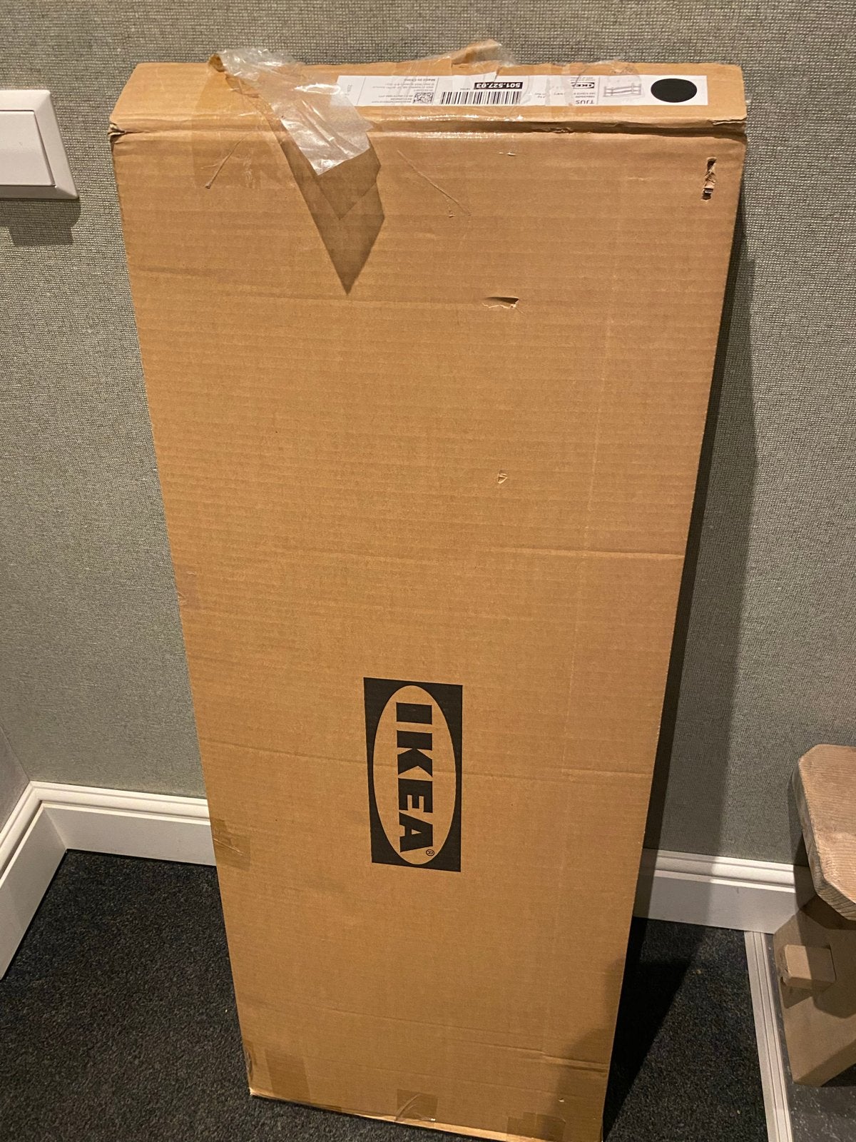 IKEA TJUSIG schoenenbank/schoenenrek zwart, Ophalen, Nieuw