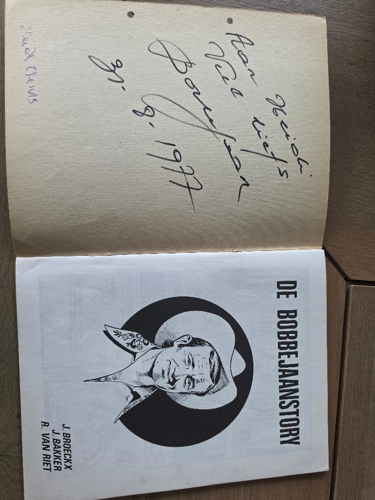 Bobbejaan, Boeken, Gelezen, Eén stripboek, J. Broeckx . J. Bakker en . R. Van Riet, Ophalen of Verzenden
