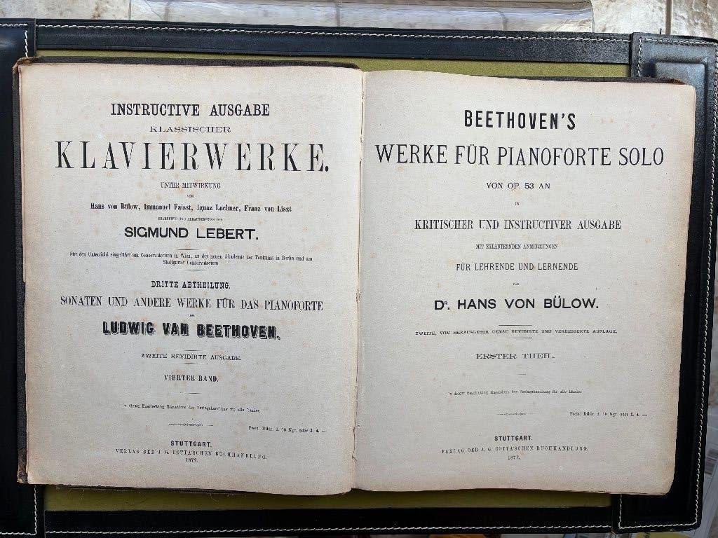 L. van Beethoven: sonates, instructieve uitgave (1872), Gebruikt, Klassiek, Ophalen of Verzenden, Artiest of Componist