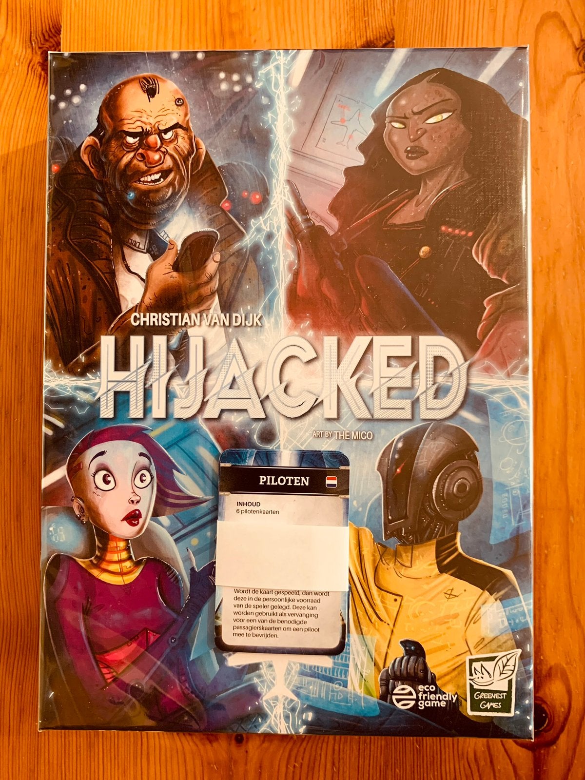 Hijacked + Pilots Uitbreiding (NIEUW/Kickstarter/Nederlands), Ophalen of Verzenden, Zo goed als nieuw