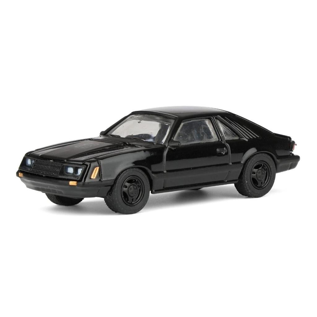 1979 Ford Mustang van Greenlight 1/64 Black Bandit, Ophalen of Verzenden, Nieuw, Auto