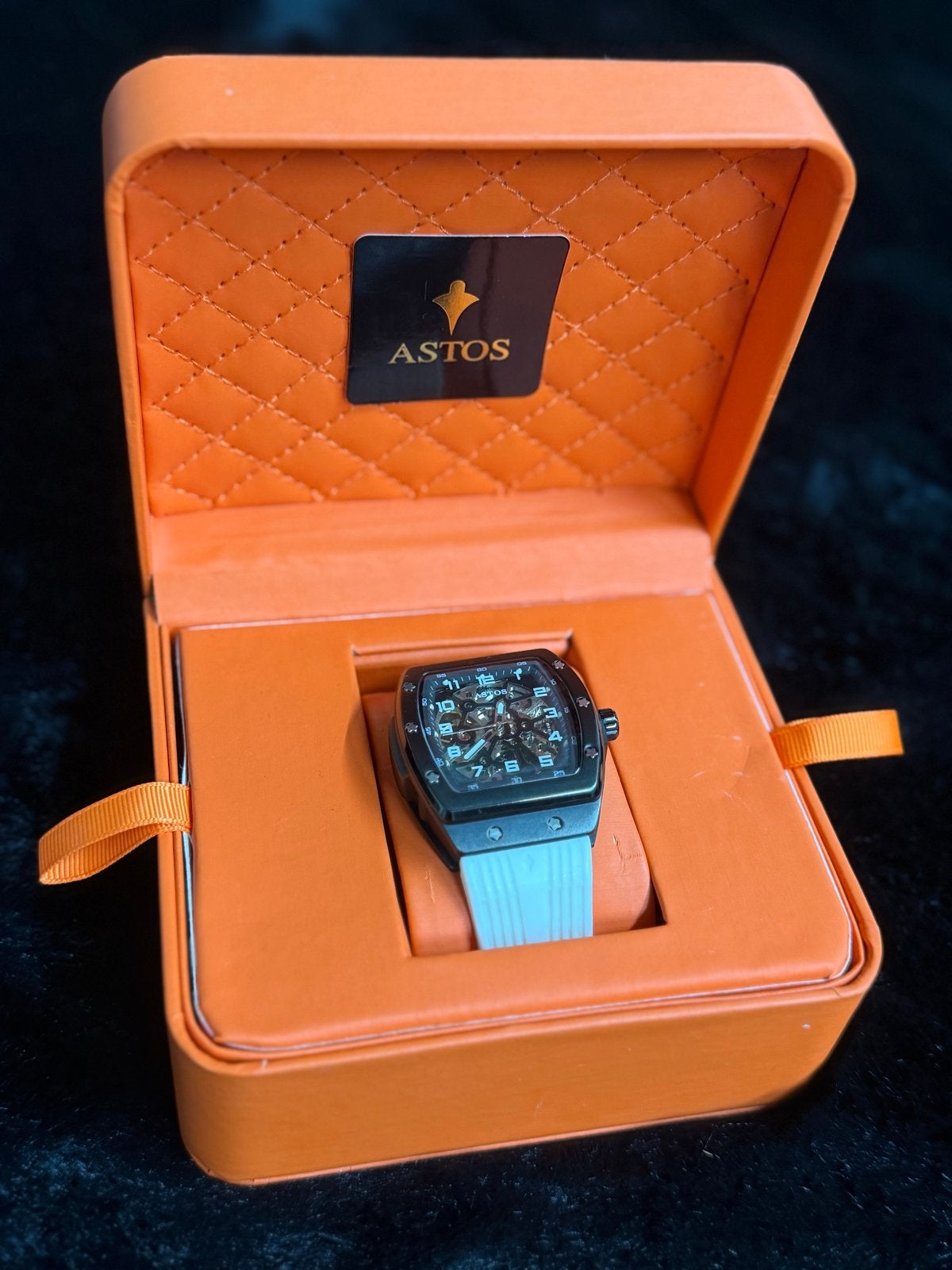 Astos Horloge - Zo goed als nieuw, Overige merken, Overige materialen, Polshorloge, Ophalen of Verzenden