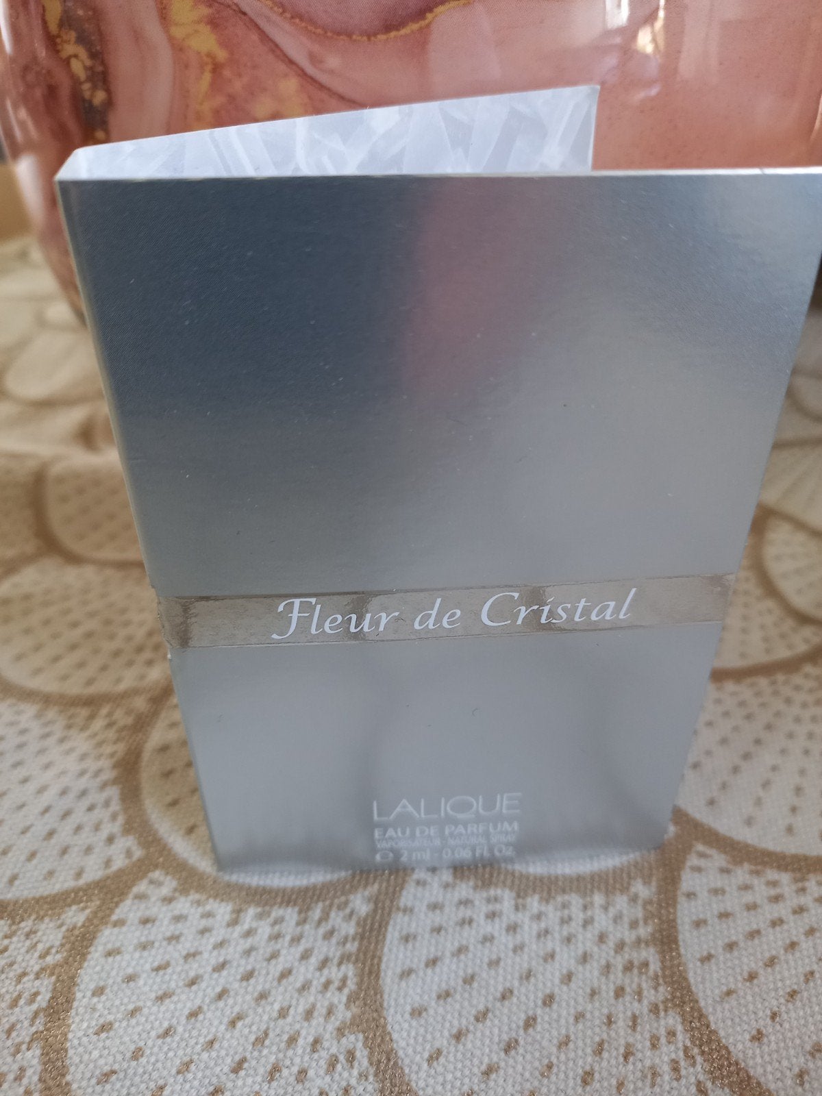 Proefje Fleur de Cristal van Lalique, Ophalen of Verzenden, Nieuw
