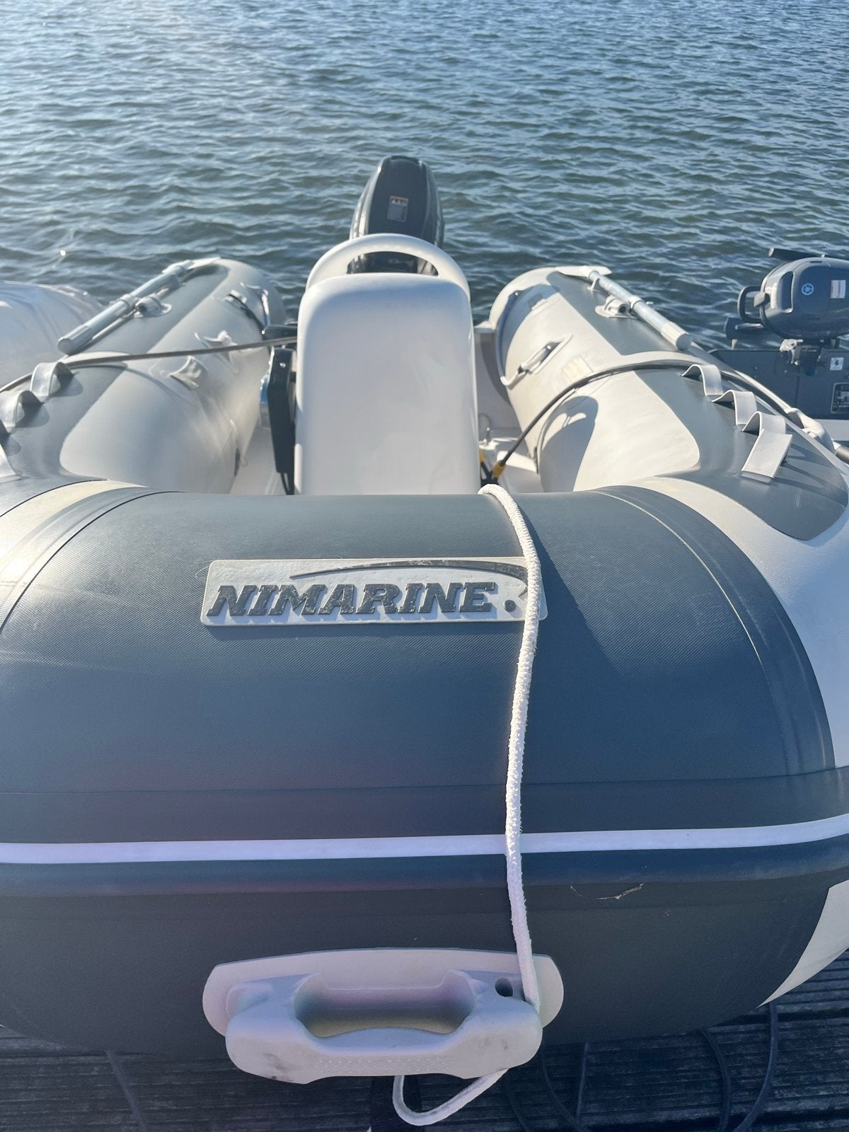 Nimarine Rib 350 Console Boot met 15 pk, Watersport en Boten, Rubberboten, Gebruikt, 15 pk, Nimarine, Ophalen