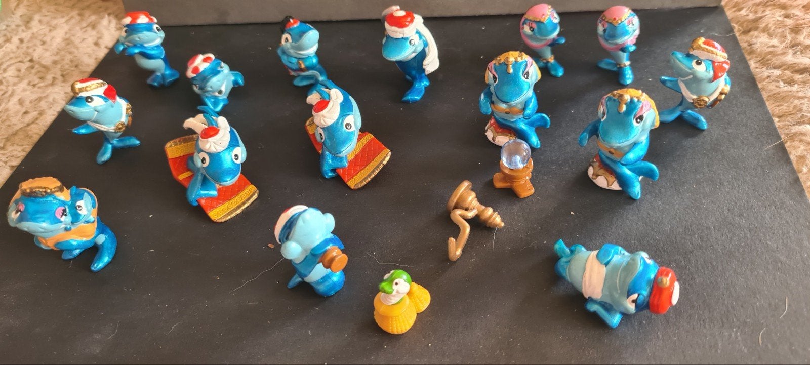 Complete Haaienserie + dubbele uit Kinder Surprise Ei, Verzamelen, Ophalen of Verzenden, Zo goed als nieuw