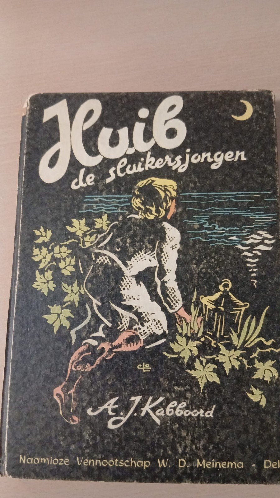Huib de Sluikersjongen - A.J. Kabbord (Vintage Boek), Boeken, Ophalen of Verzenden, Gelezen, A.J. Kabbord