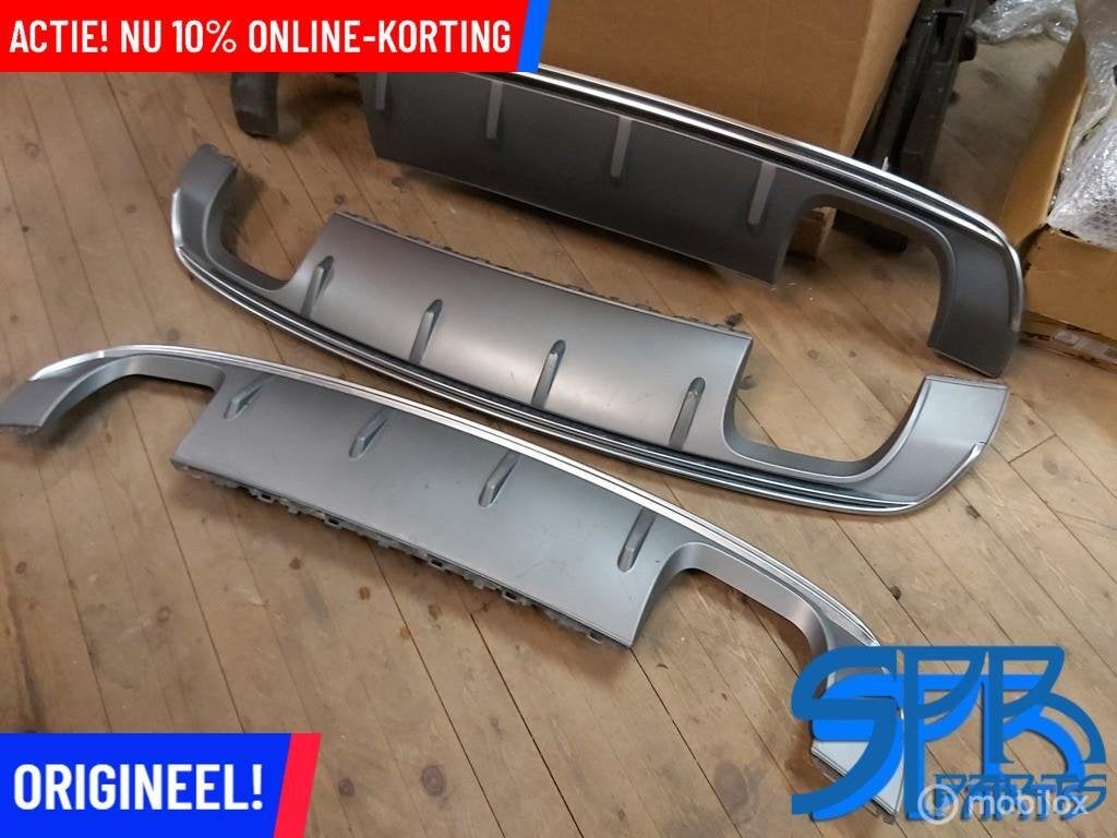 S3 8V Diffuser ACHTERBUMPER SPORTBACK 5 DRS 3 DEURS '12-'17, Audi, Gebruikt