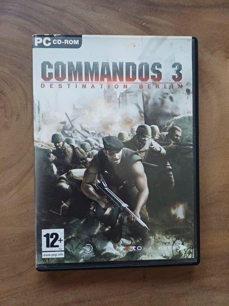 PC CD-ROM - Commandos 3 - Destination Berlin, 1 speler, Ophalen of Verzenden, Zo goed als nieuw, Vanaf 3 jaar