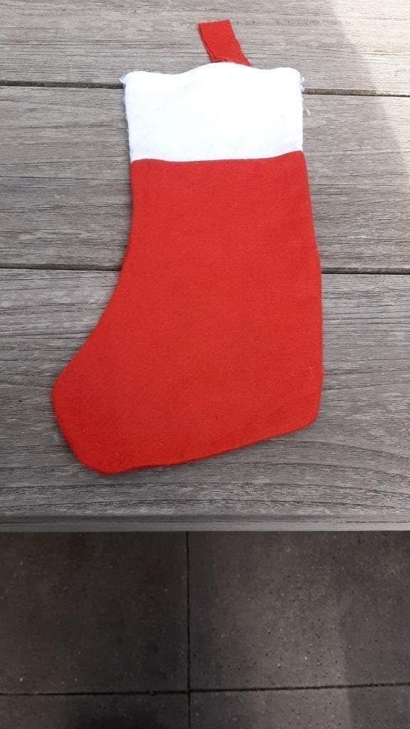 Kerstsok, Ophalen of Verzenden, Zo goed als nieuw