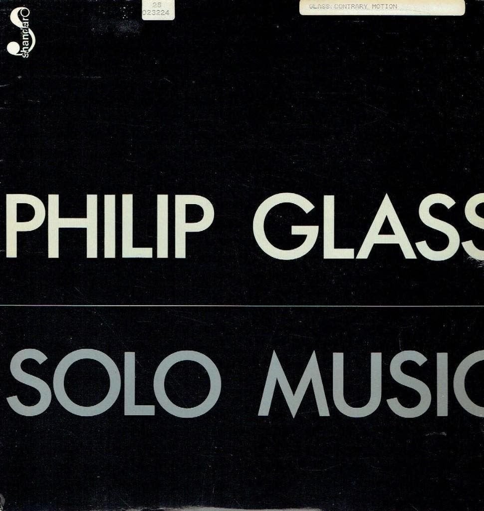 Philip Glass – Solo Music, Kamermuziek, Verzenden, Zo goed als nieuw, 12 inch