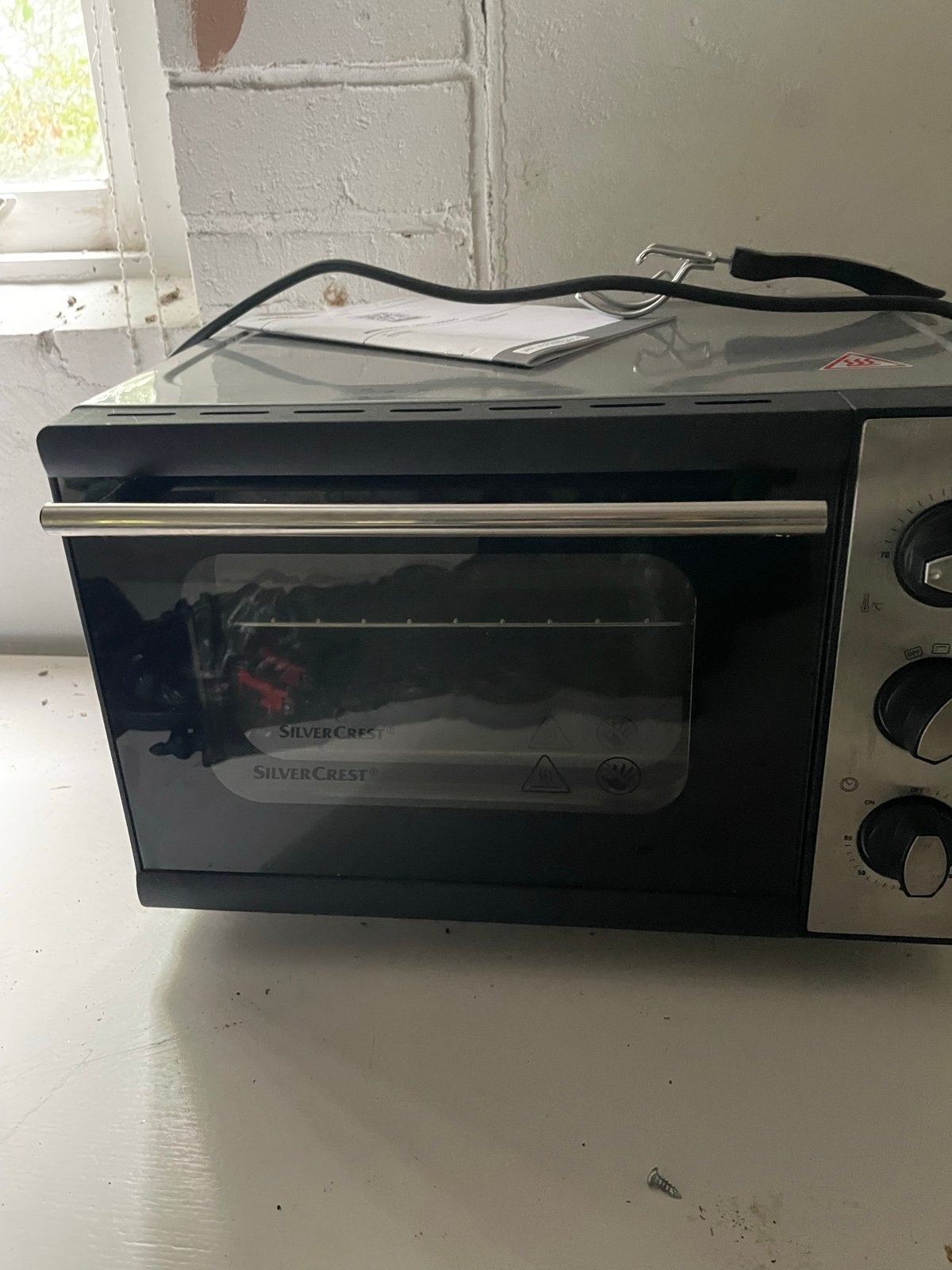 SilverCrest Mini Oven SGB 1200 B5 - Zo goed als nieuw, Minder dan 45 cm, Silvercrest, Ophalen of Verzenden, Zo goed als nieuw