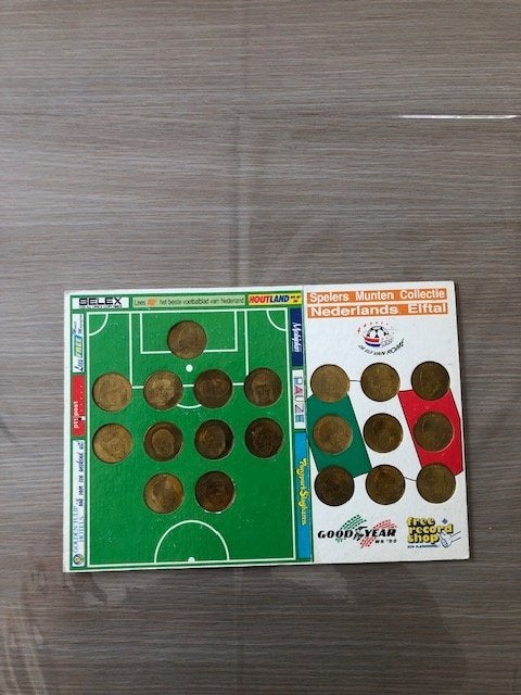 WK VOETBAL 1990 MUNTEN VERZAMELING, Verzamelen, Ophalen of Verzenden, Zo goed als nieuw, Overige binnenlandse clubs, Overige typen