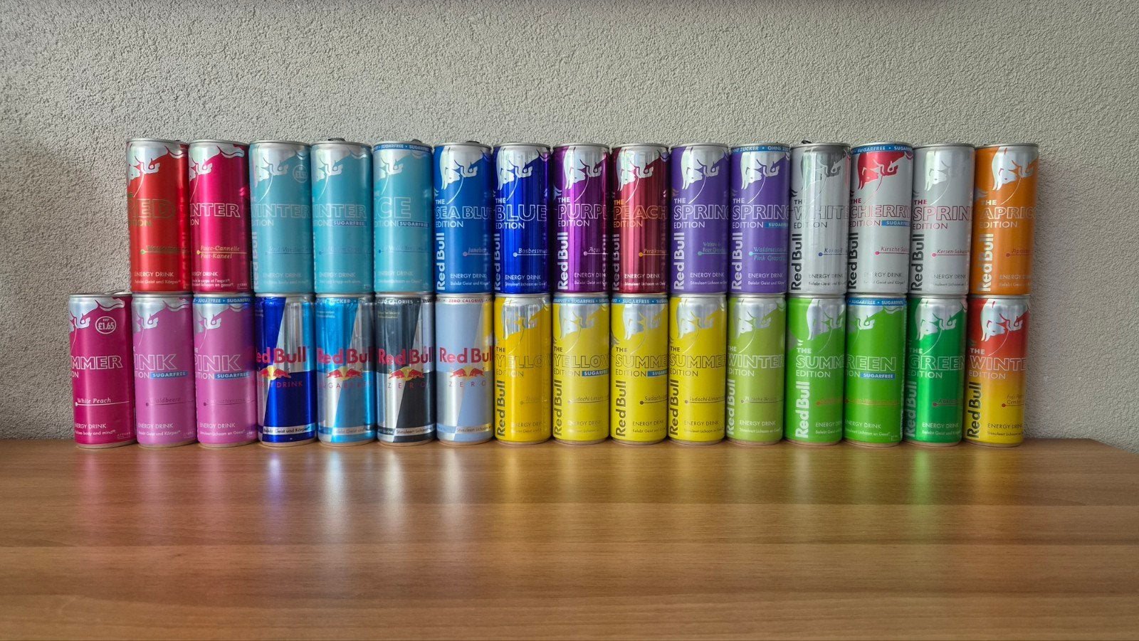 Red Bull blikjes verzameling, Ophalen of Verzenden, Gebruikt