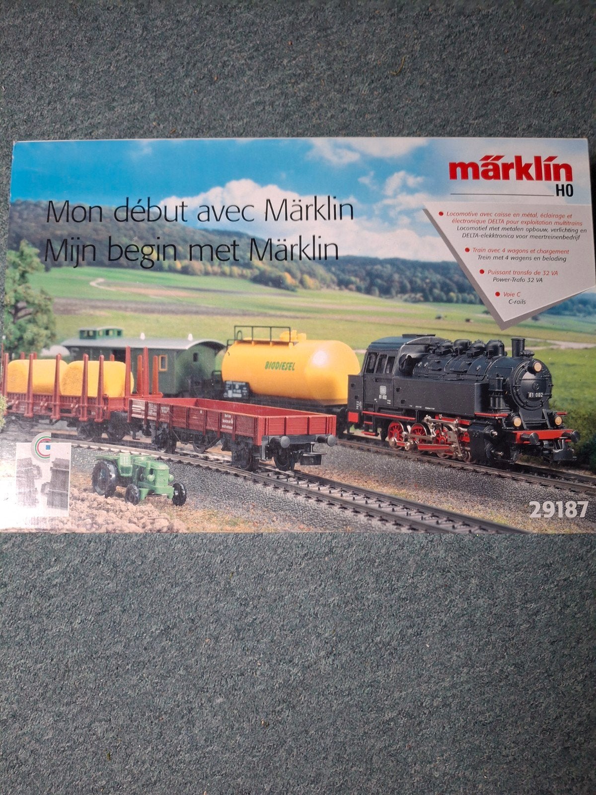 Märklin H0 Treinset 29187 - Mijn begin met Märklin, Ophalen, Wisselstroom, Treinset, Zo goed als nieuw