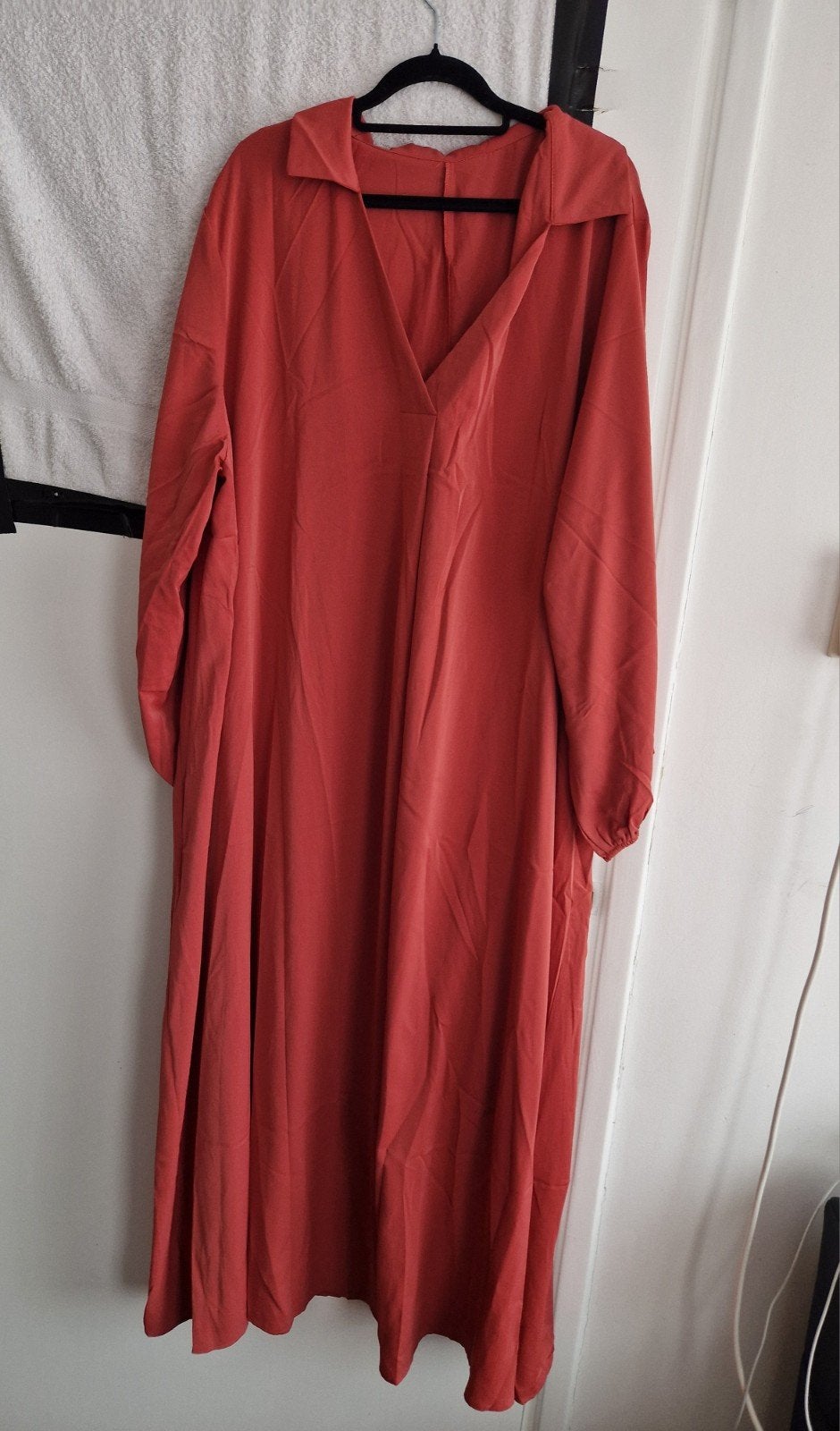 Nieuwe zalmroze jurk 4XL, Verzenden, Jurk, Nieuw, Roze