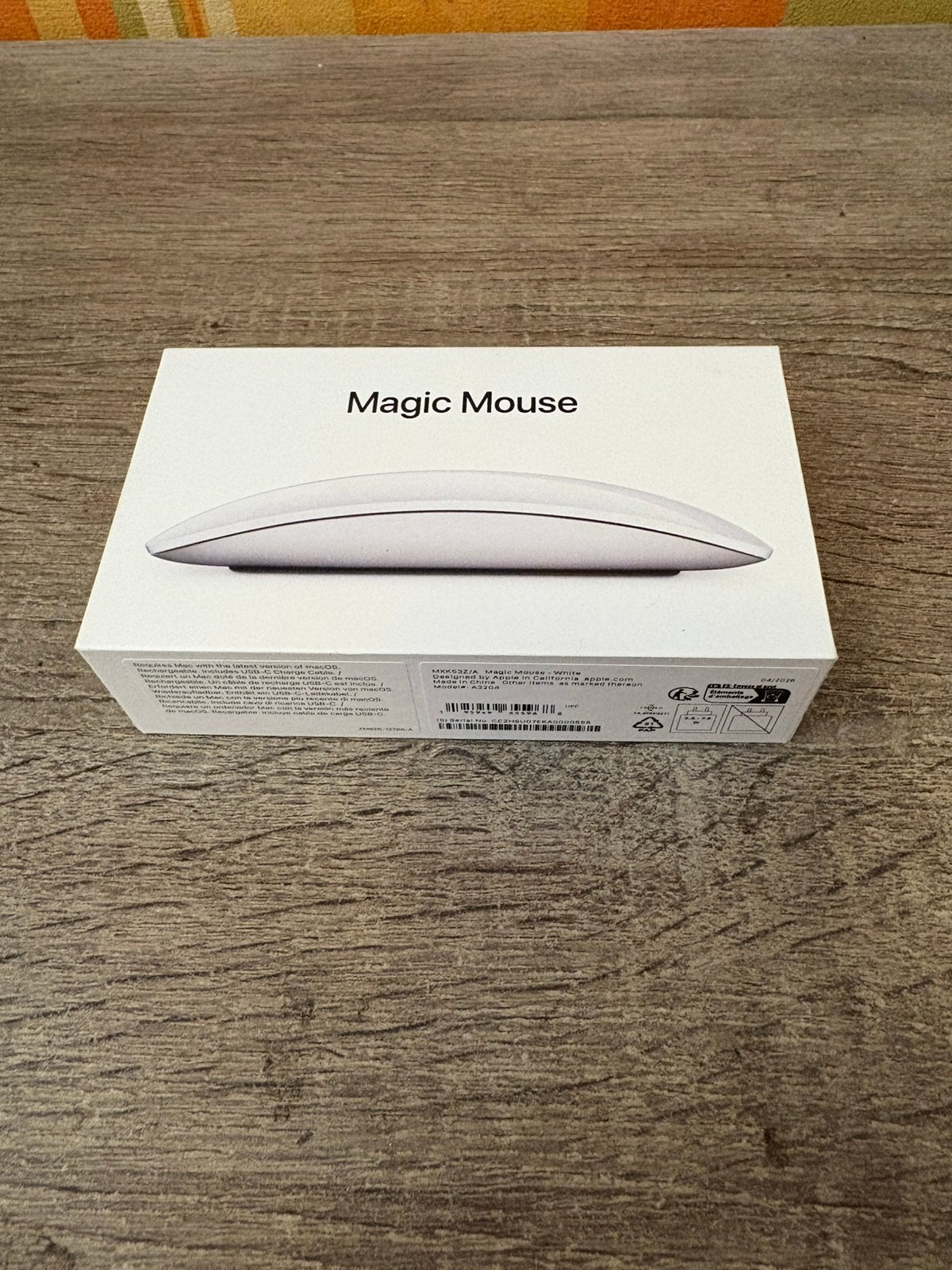 Apple Magic Mouse - Nieuw, Computers en Software, Muizen, Ophalen of Verzenden, Nieuw, Draadloos, Muis