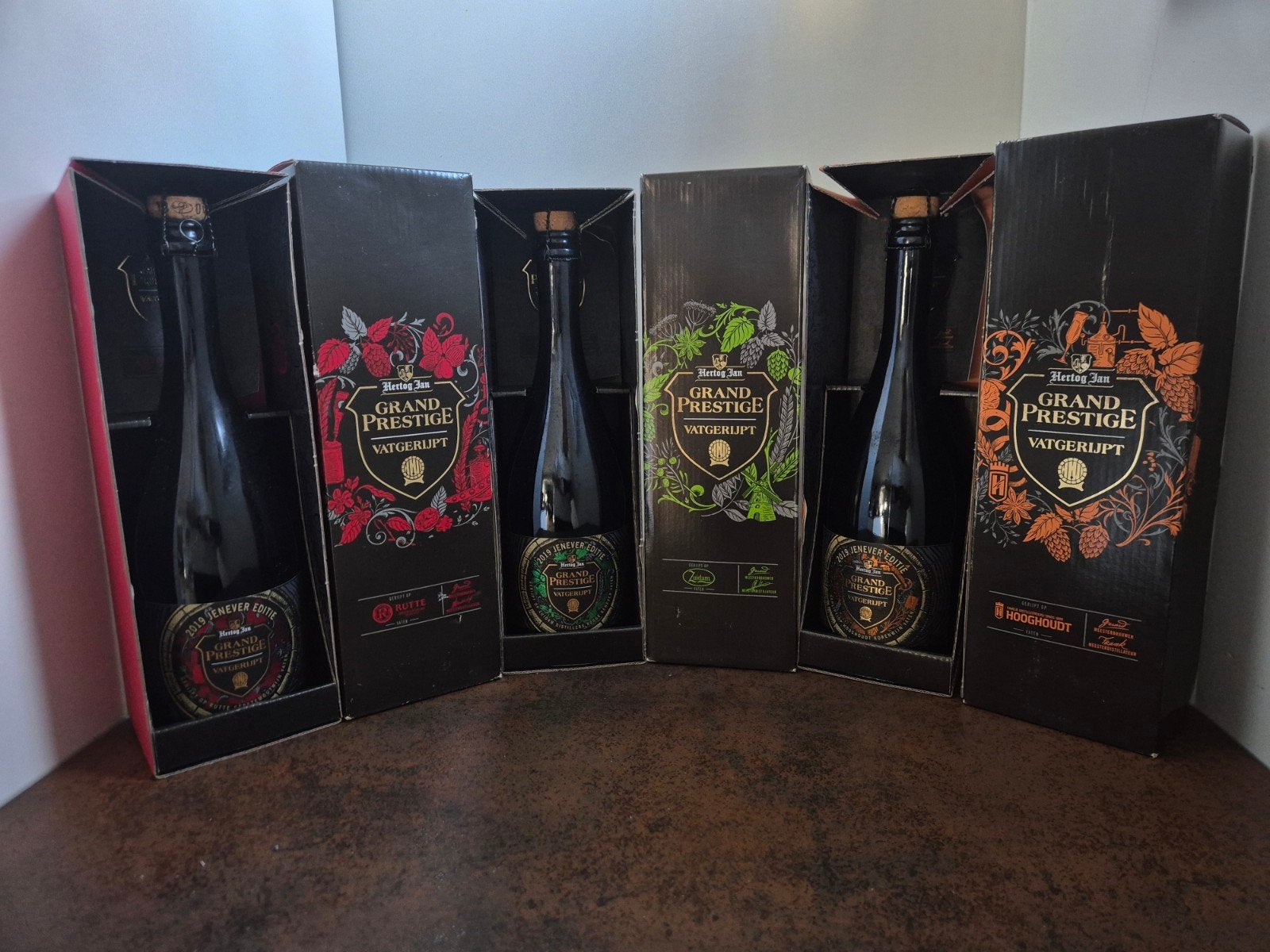 Hertog Jan Grand Prestige Vatgerijpt 2019 jenever editie, Verzamelen, Ophalen, Nieuw