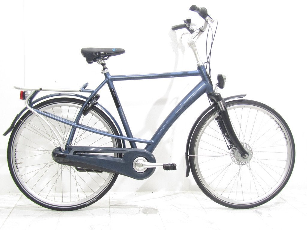Batavus Bolero blauw heren 61cm 28inch, Fietsen en Brommers, Fietsen | Heren | Herenfietsen, 61 tot 65 cm, Gebruikt, Batavus, Versnellingen