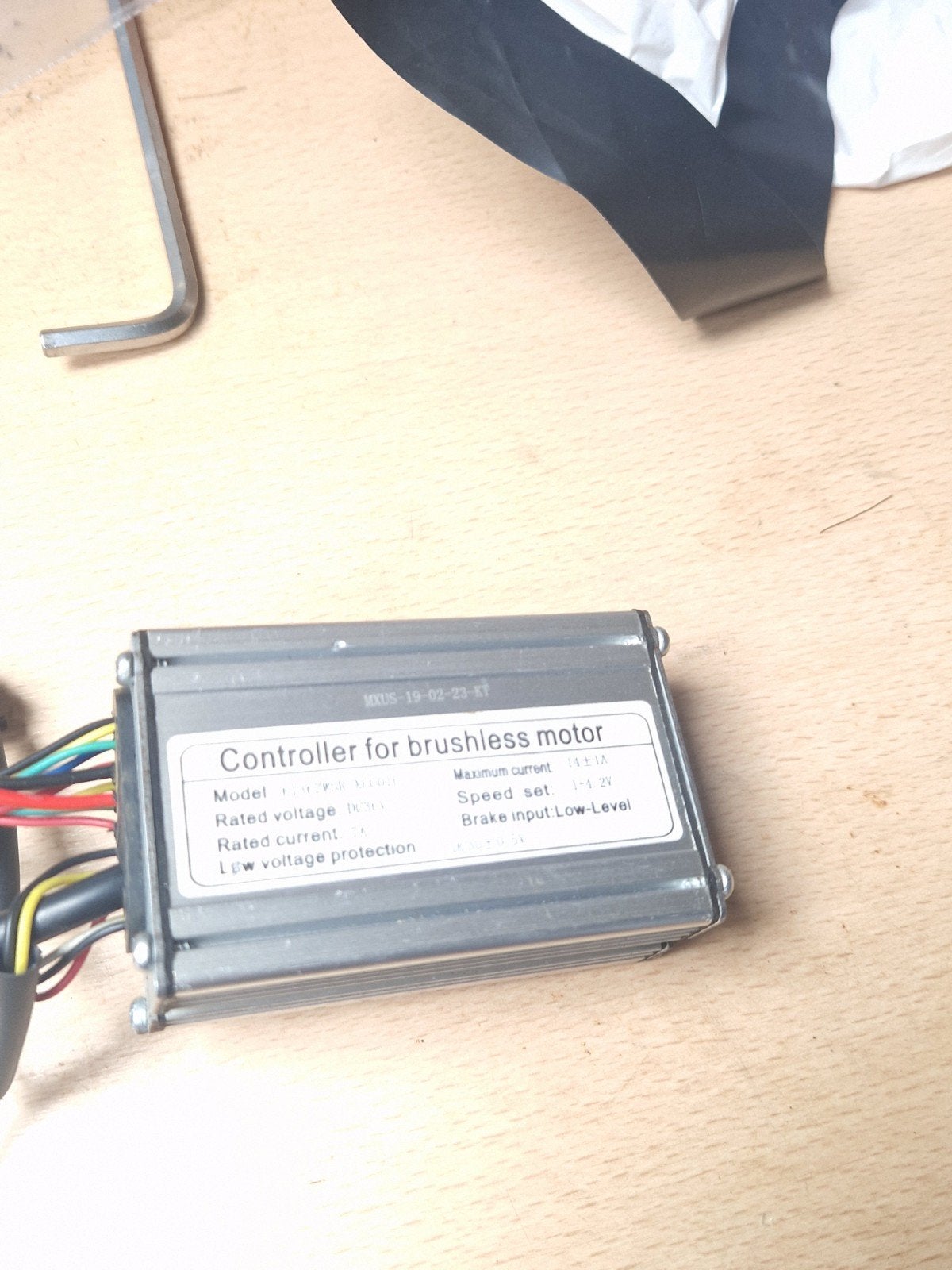 Controller voor borstelloze fietsmotor, Ophalen of Verzenden, Gebruikt, Elektrische fiets, Motor