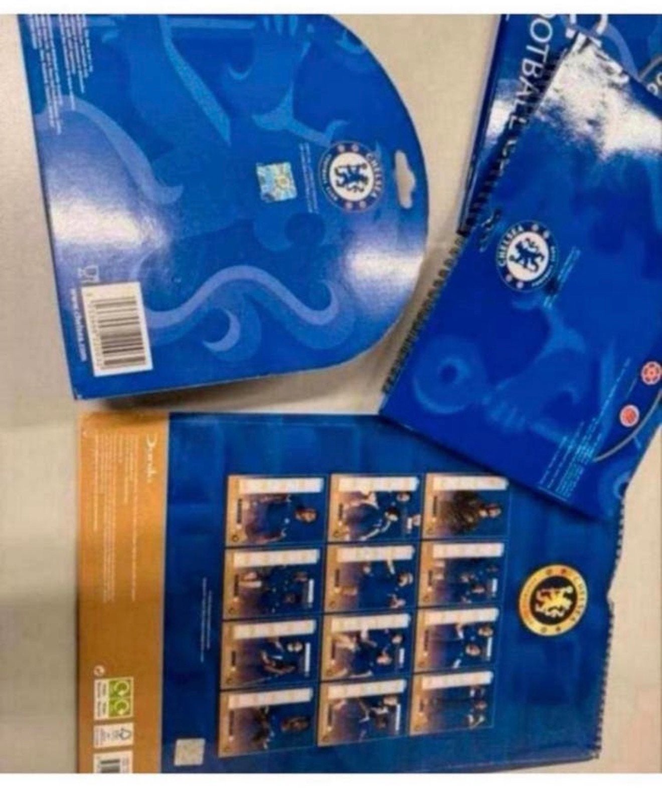 Chelsea Football club 2024 - A3 Kalender dinner set 2 boeken, Buitenlandse clubs, Overige typen, Nieuw, Ophalen of Verzenden