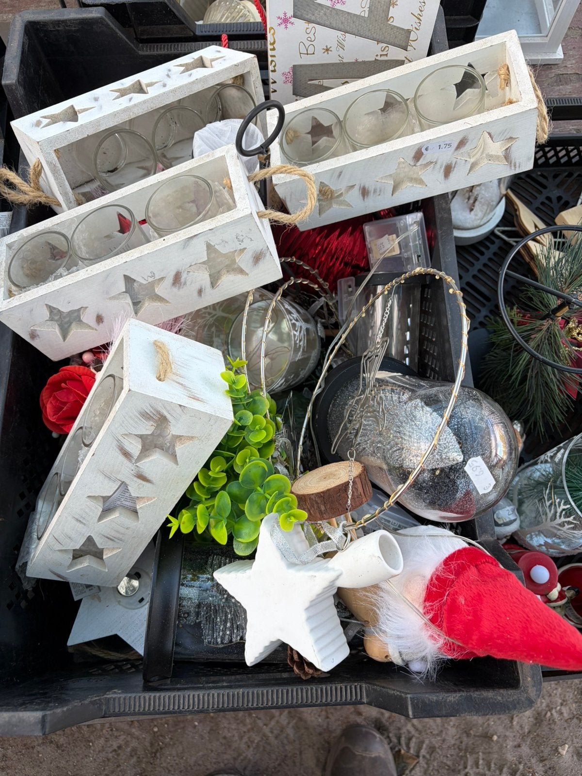 Partij kerst, Ophalen, Zo goed als nieuw
