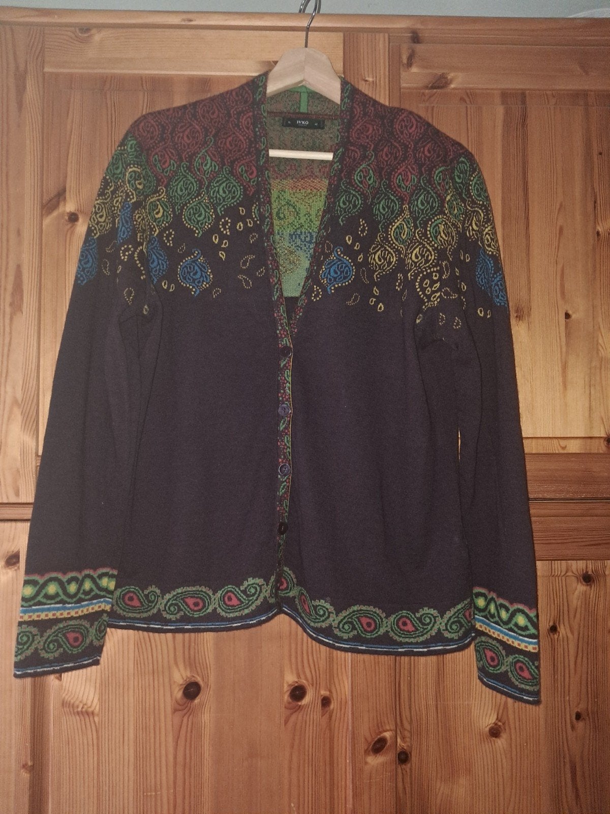 Wollen Ivko vest , maat 42, Ophalen of Verzenden, Zo goed als nieuw, Maat 42/44 (L), Overige typen