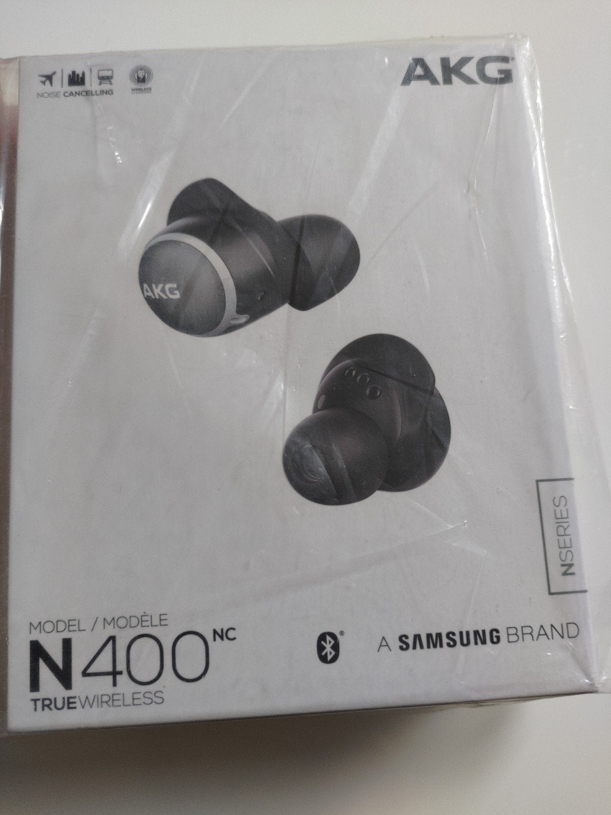 AKG N400NC earbuds, Zwart, In gehoorgang (in-ear), Overige merken, Nieuw