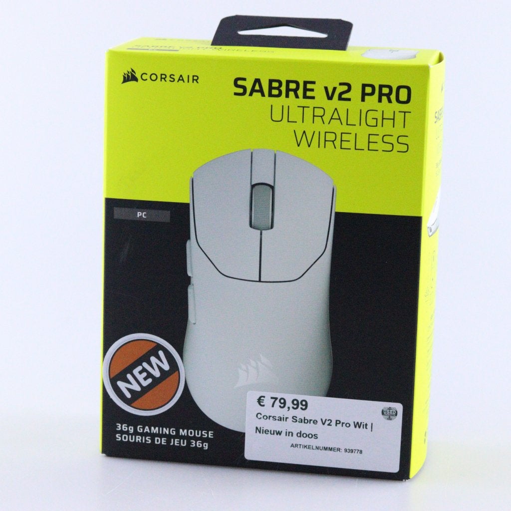 Corsair Sabre V2 Pro Wit | Nieuw in doos, Corsair, Nieuw, Support@Corsair.com, Corsair GmbH
Landshuter Allee 10
80637 Munich
Germany