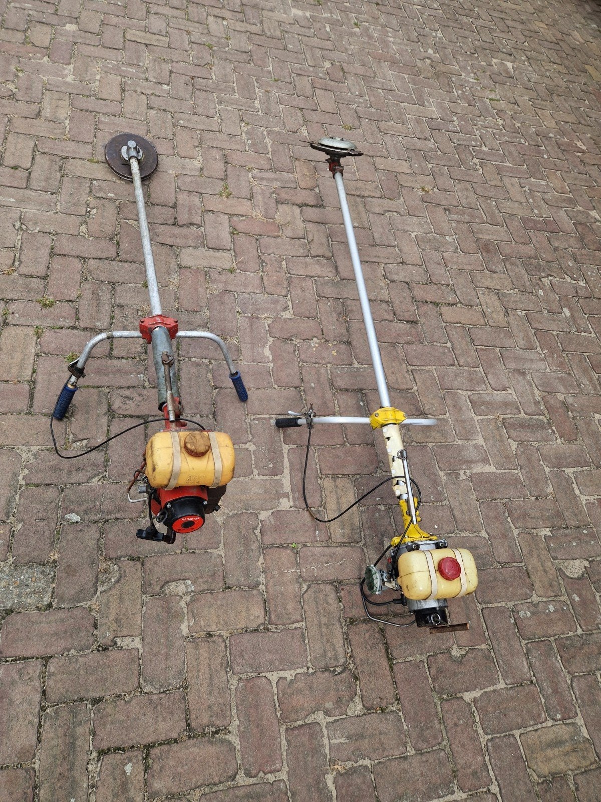 2 Bosmaaiers en Kettingzaag, Ophalen, Gebruikt, Benzine