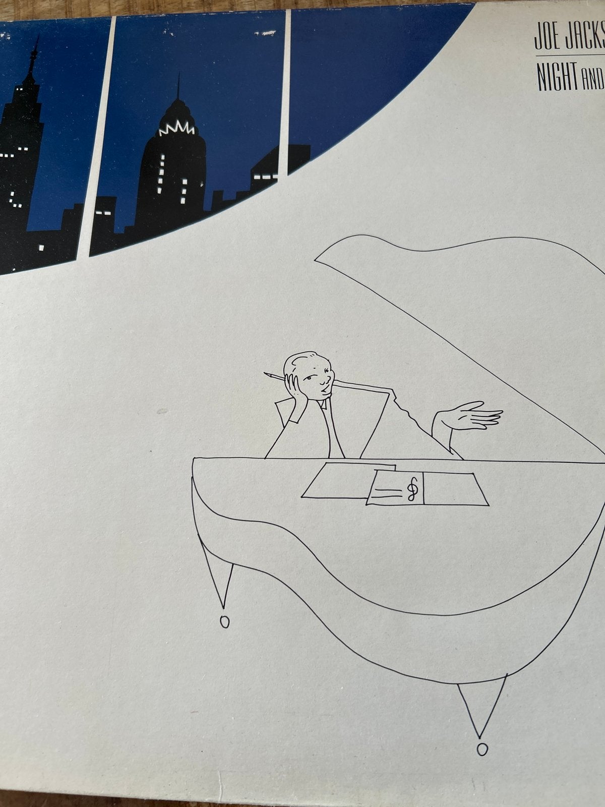 Joe Jackson - Night and Day LP (1982), LP, Gebruikt, Pop, Ophalen of Verzenden