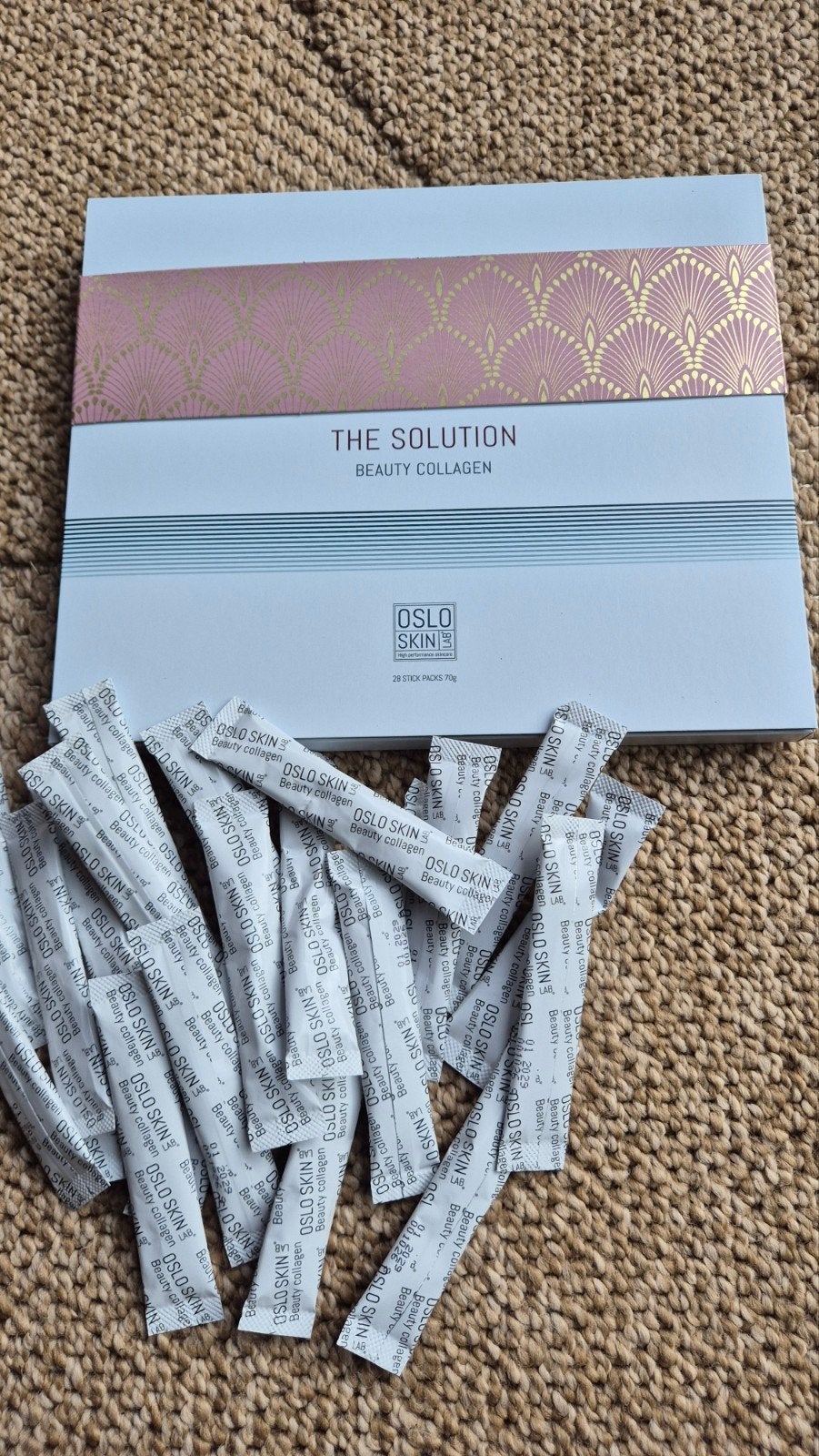 Oslo Skin Lab The Solution Beauty Collagen (50 zakjes), Ophalen of Verzenden, Nieuw, Overige typen