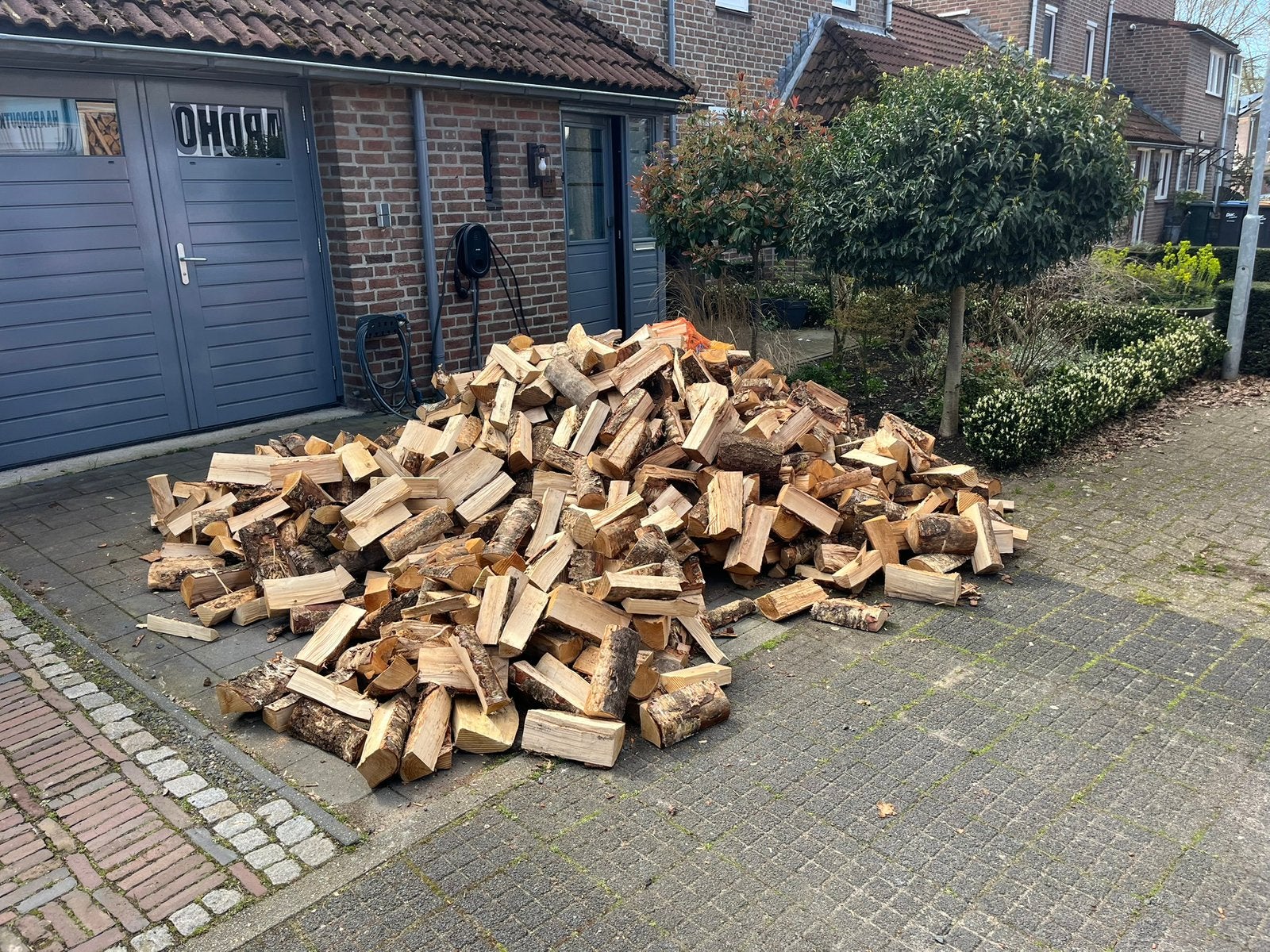 Haardhout droog direct te stoken ZOMERACTIE🪵🔥, Tuin en Terras, Haardhout, Ophalen