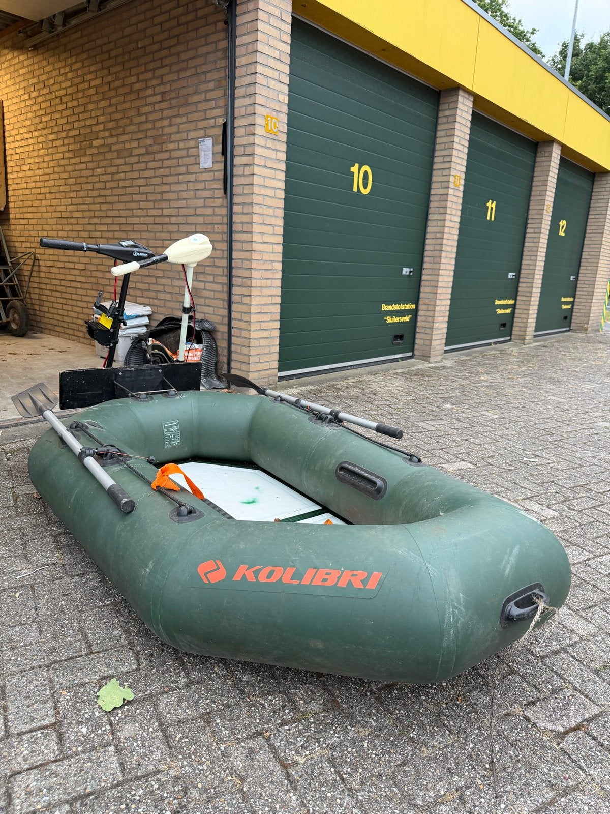 Kolibri rubberboot met Talamex elektromotor, Ophalen, Gebruikt, Overige typen