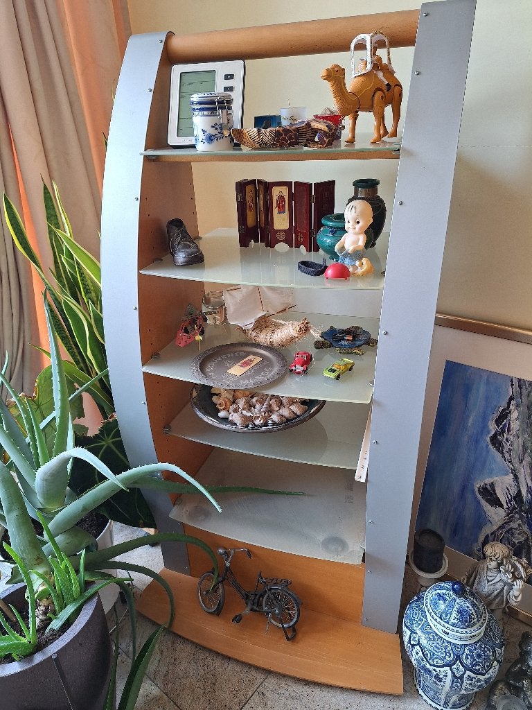 audiomeubel, Huis en Inrichting, Kasten | Televisiemeubels, Ophalen, 100 tot 150 cm, 50 tot 100 cm, Aparte vormgeving
