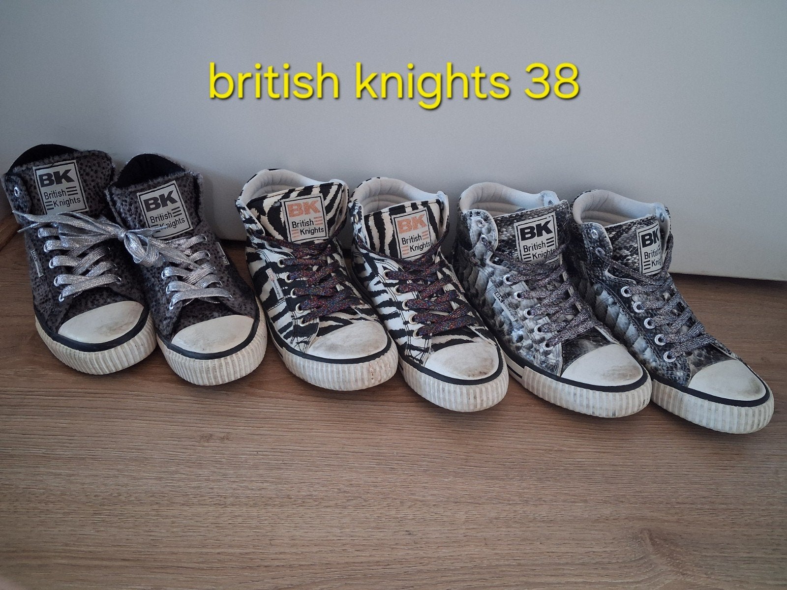 british knights gympen schoenen maat 38 meisje dames, Ophalen of Verzenden, British knights, Sneakers of Gympen, Zo goed als nieuw