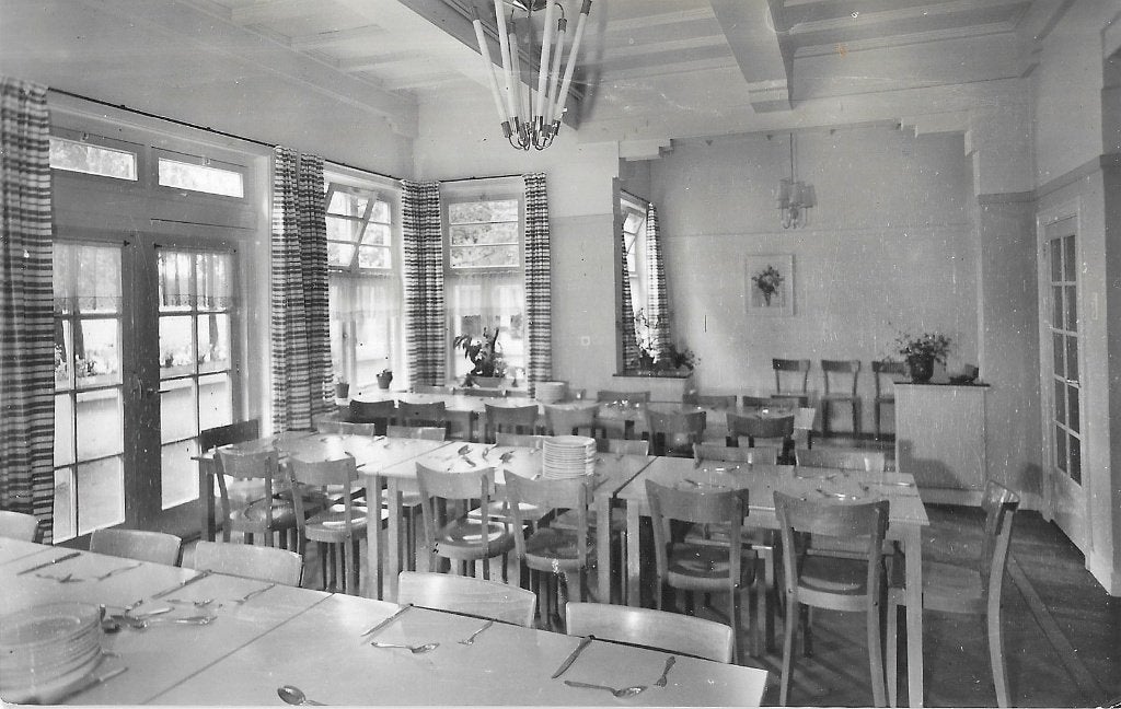 AK Vierhouten - Kindertehuis "De Kloek" Nunspeterweg Eetzaal, Verzenden, Ongelopen, Gelderland