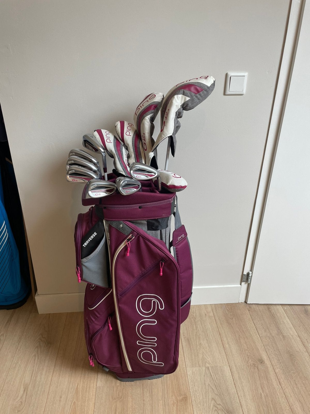 Nette Ping G Le2 dames golfset, RH igst., Sport en Fitness, Ophalen, Gebruikt, Set, Ping