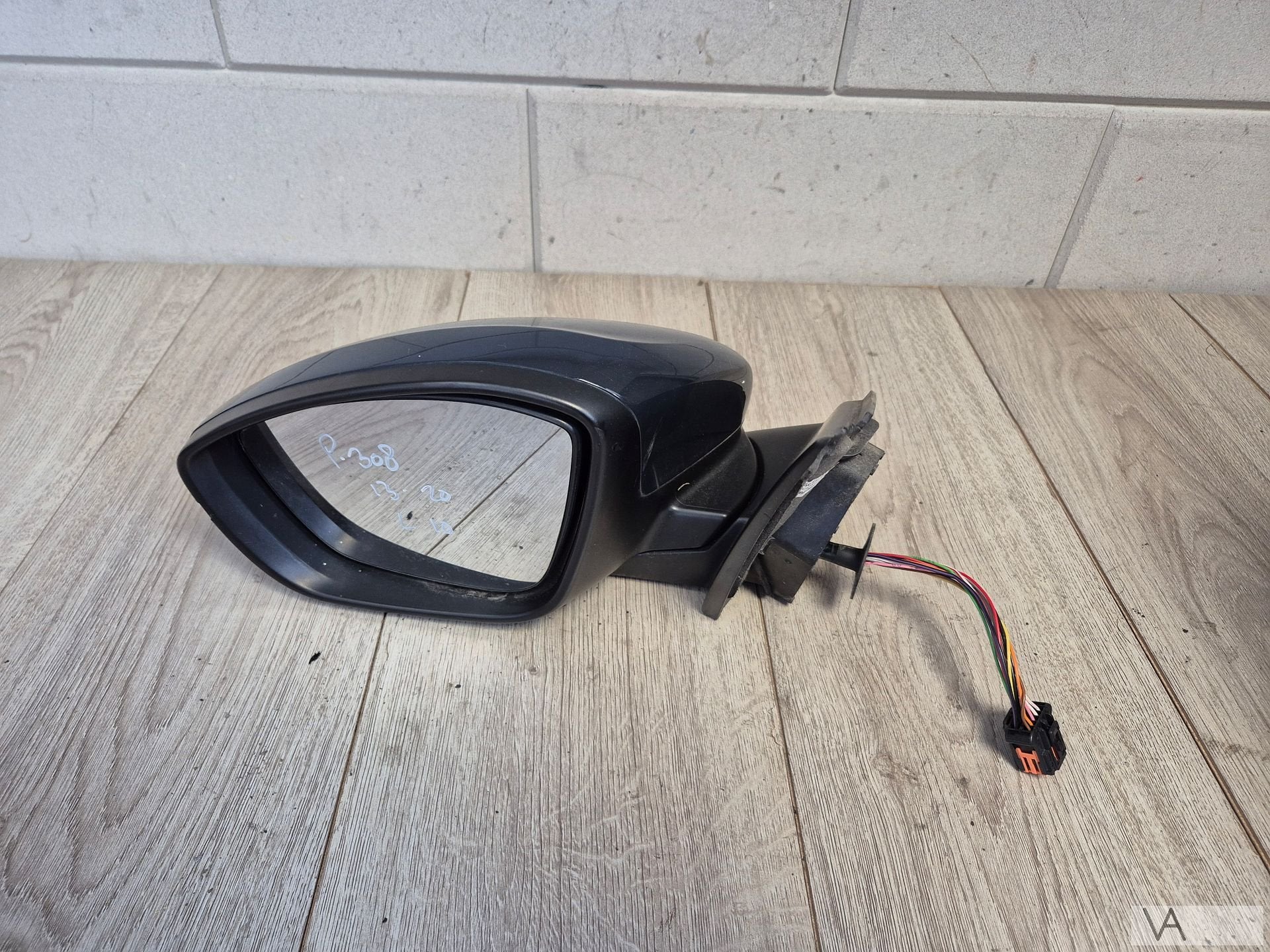 Peugeot 308 2013 - 2020 spiegel links elek inklap lampje €99, Auto-onderdelen, Gebruikt, -, -, Ophalen of Verzenden