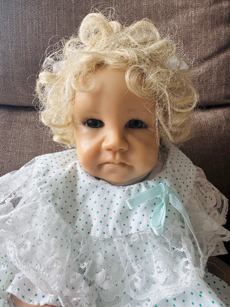 Prachtige levensechte reborn babypop, Verzamelen, Ophalen of Verzenden, Zo goed als nieuw, Pop, Levensecht of Reborn