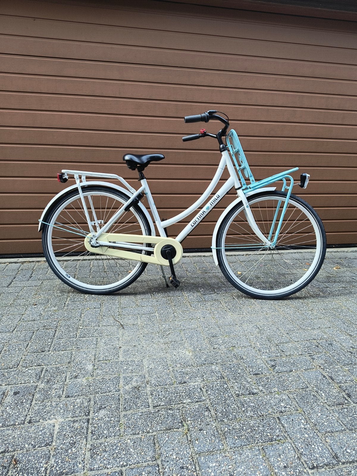 Cortina Milo Meisjesfiets - 3 versnellingen Nexus., Fietsen en Brommers, Terugtraprem, Cortina transport fiets, Versnellingen