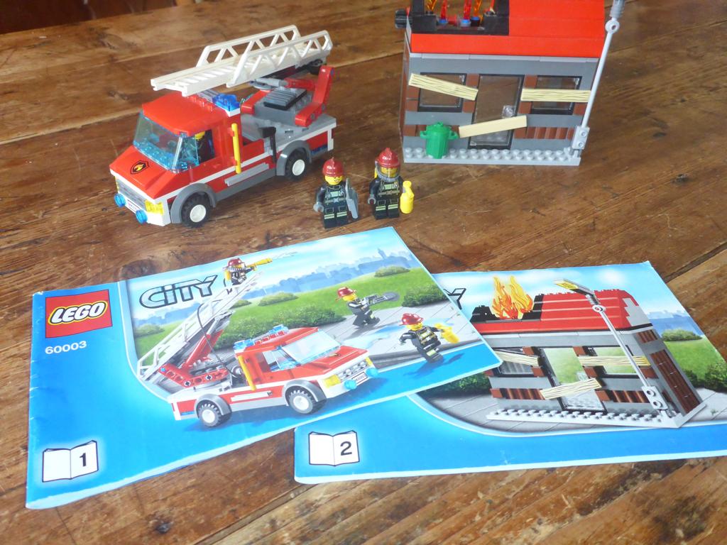Lego 60003 City Fire Emergency, Kinderen en Baby's, Speelgoed | Duplo en Lego, City, Lego, Ophalen of Verzenden, Complete set