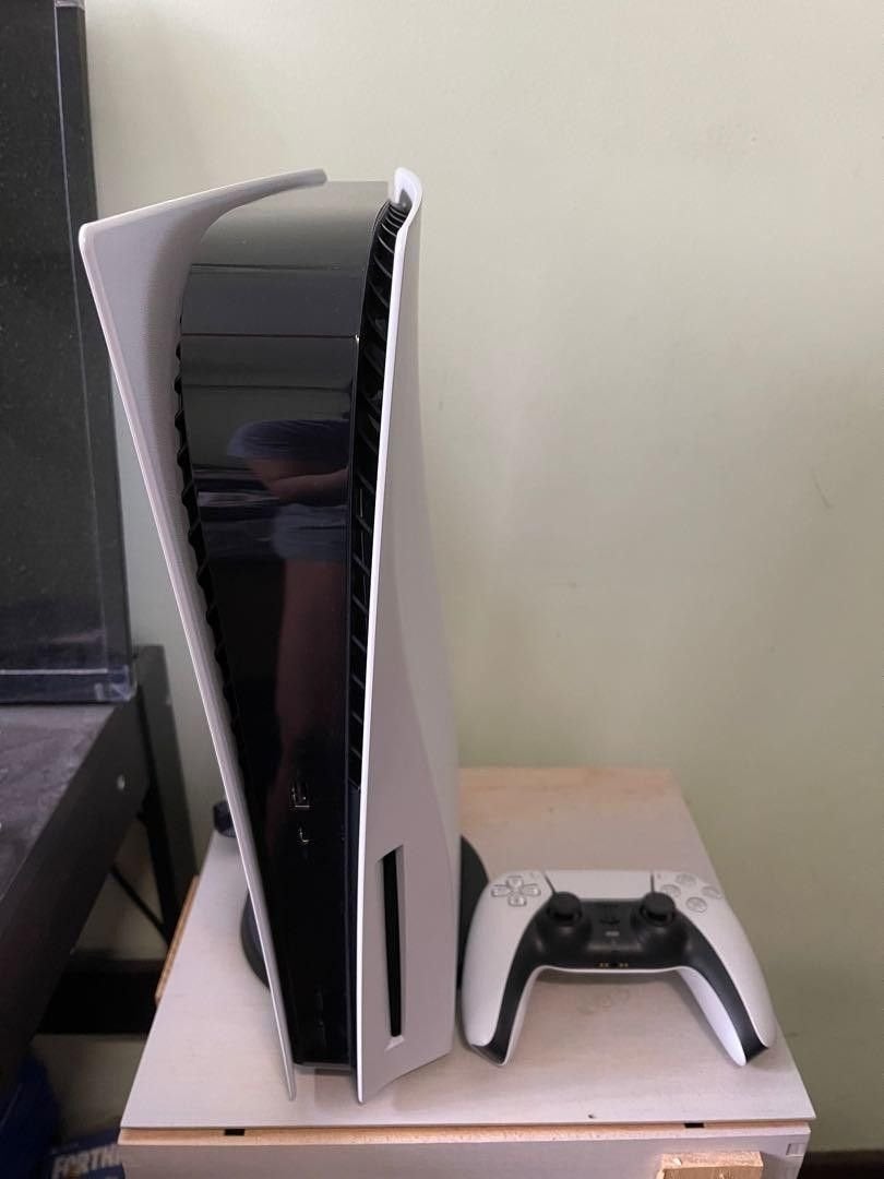 PlayStation 5 Disc Edition met Controller, Ophalen of Verzenden, Zo goed als nieuw, Playstation 5