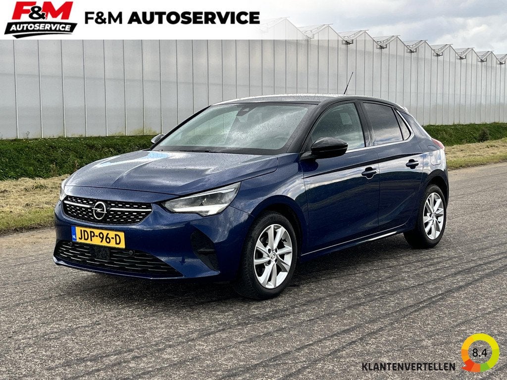 Opel Corsa 1.2 Edition Stoel-stuurverwarming, Carplay, Camer, Voorwielaandrijving, Stof, Gebruikt, Euro 6