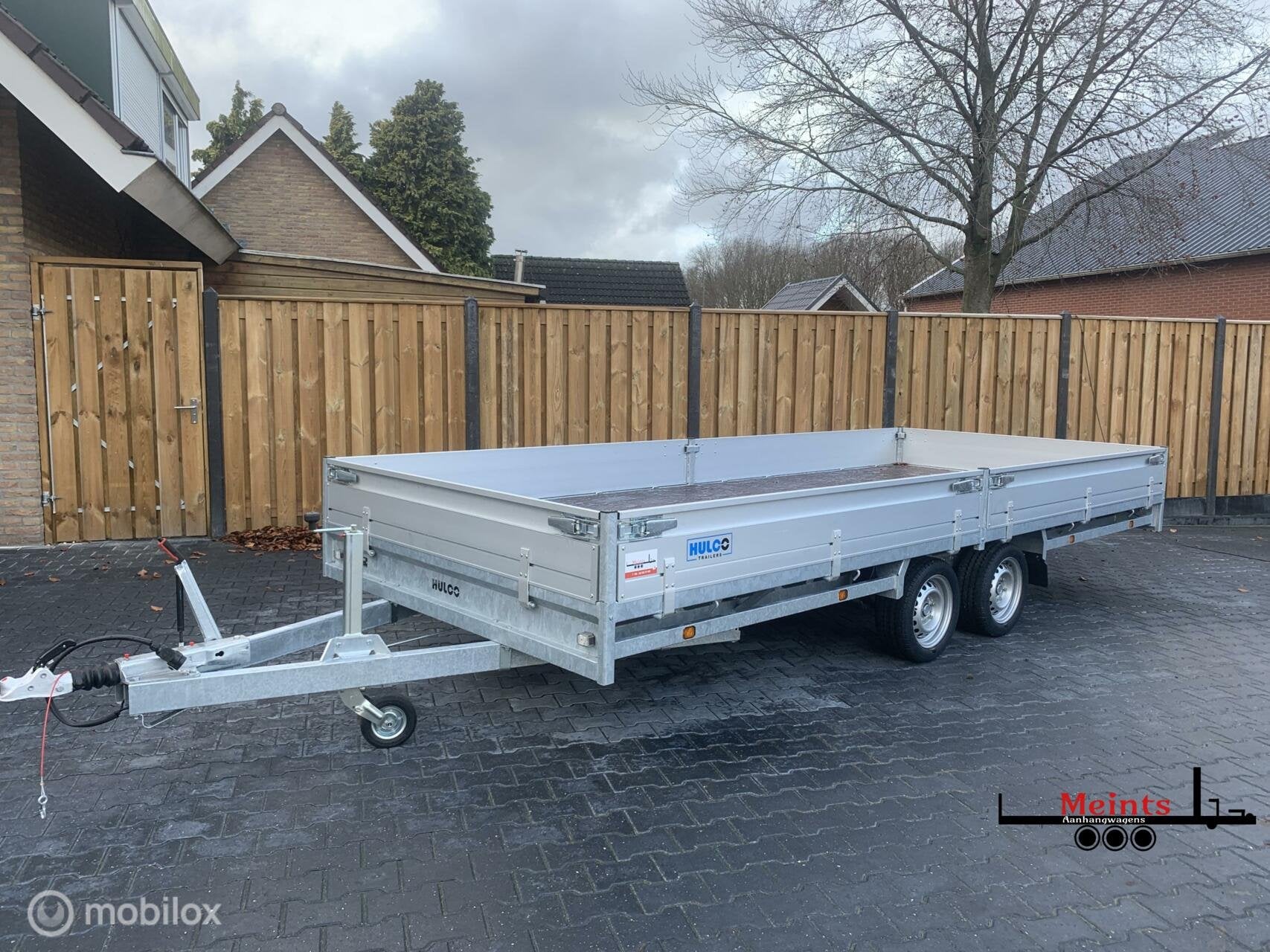 Hulco MEDAX-2 plateauwagen 502x203 3000KG NIEUW, Nieuw
