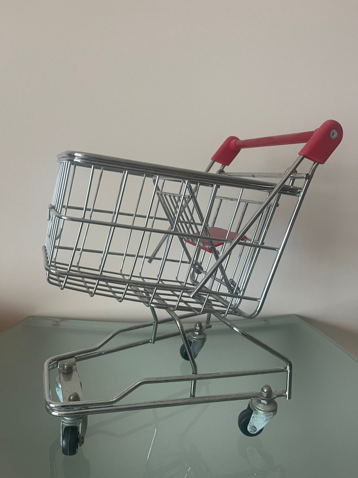 Winkelwagentje: miniatuur; erg leuk!!, Ophalen of Verzenden, Zo goed als nieuw, Overige typen
