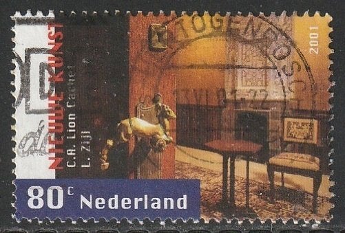 Nederland 2001 1986 Stijlkamer, Gest Den Bosch, Ophalen of Verzenden, Na 1940, Gestempeld