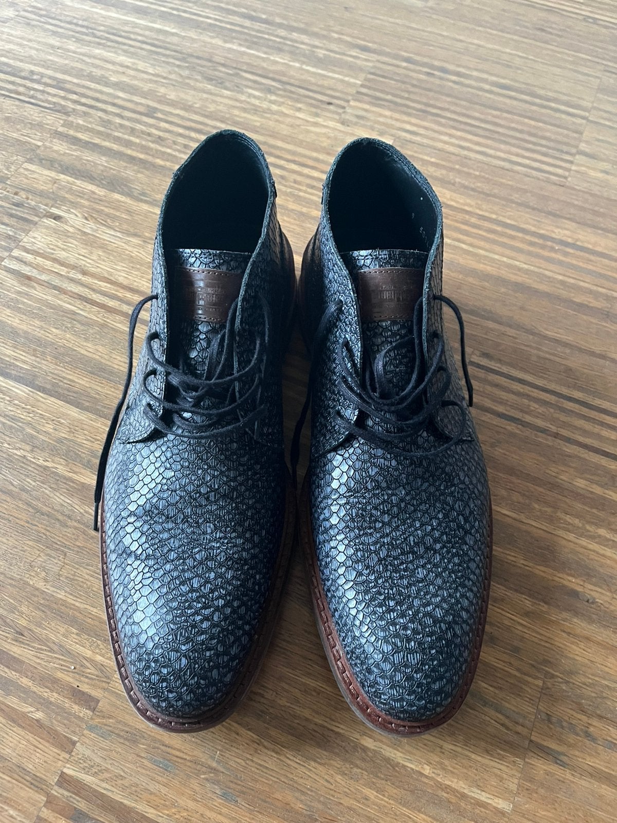 Floris van Bommel, Ophalen, Blauw, Zo goed als nieuw, Veterschoenen