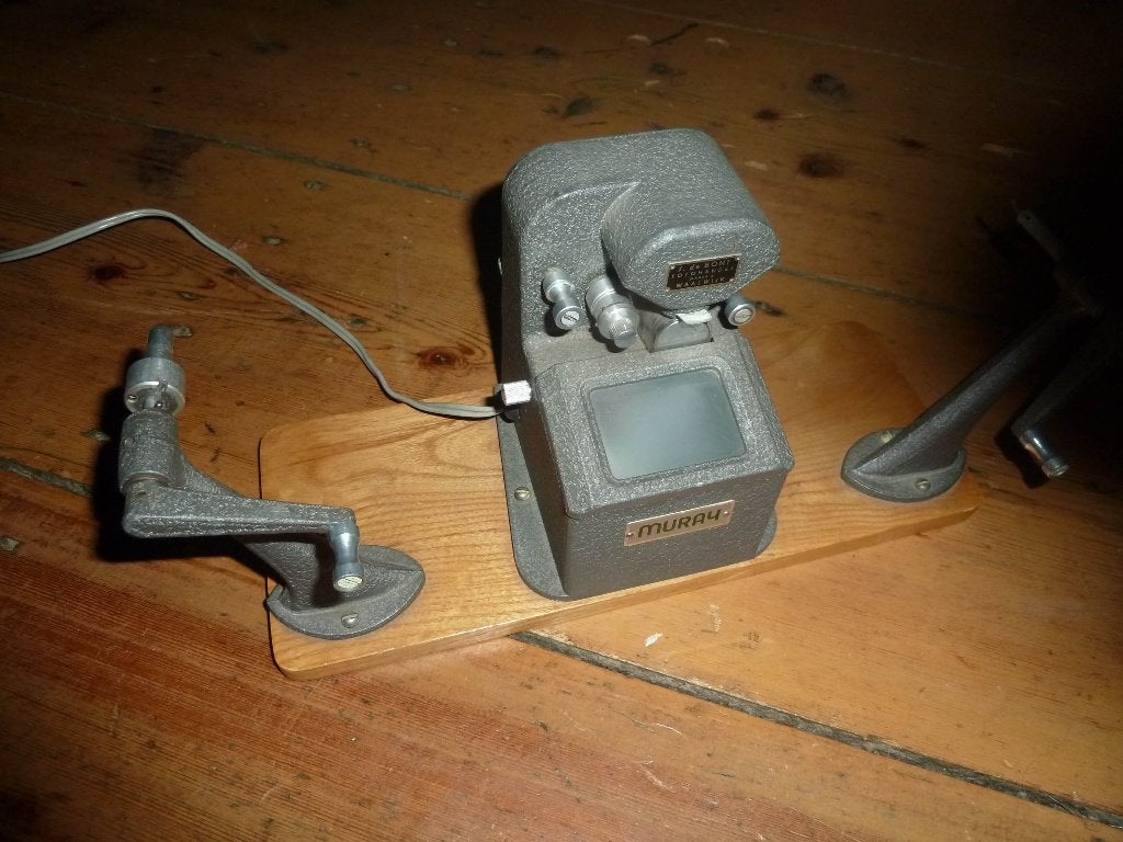 8mm film Muray Viewer + Omroller op plank N8 decoratie, Ophalen of Verzenden, 8mm film